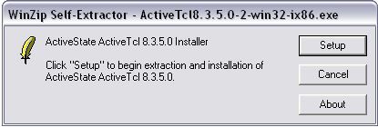 install the latest activetcl 8.5.18.0